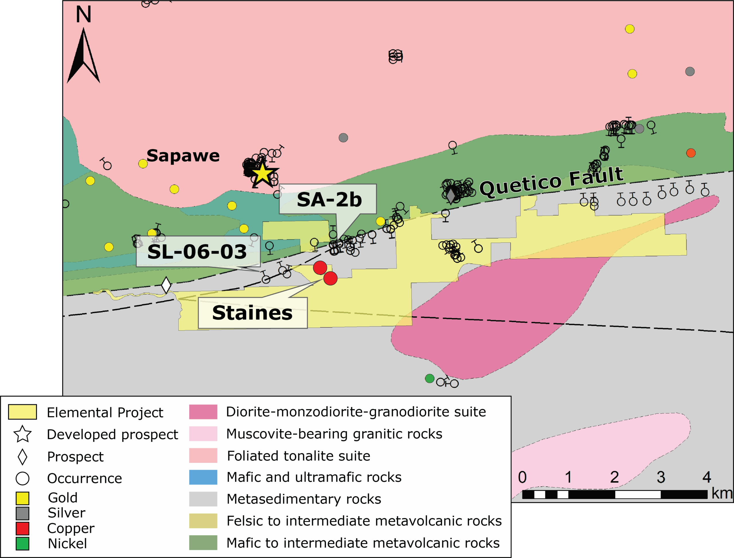 Geology of the Atikokan project