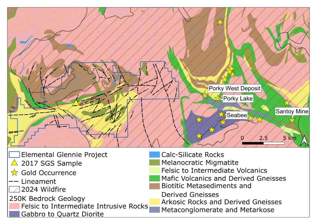 Regional Geology With Deposits